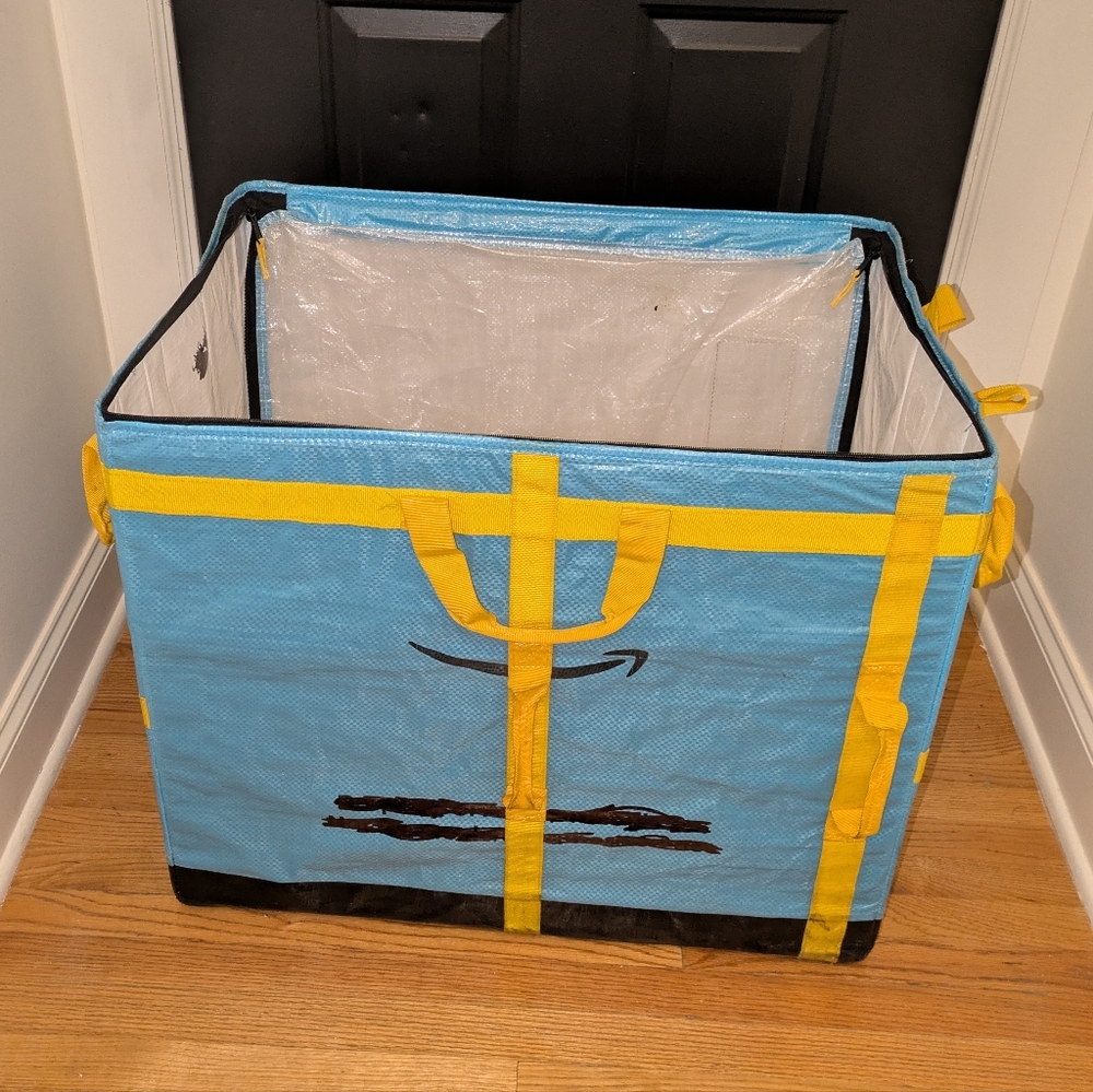 Giant zippered tote bag, xl storage bag - Picture 5 of 9